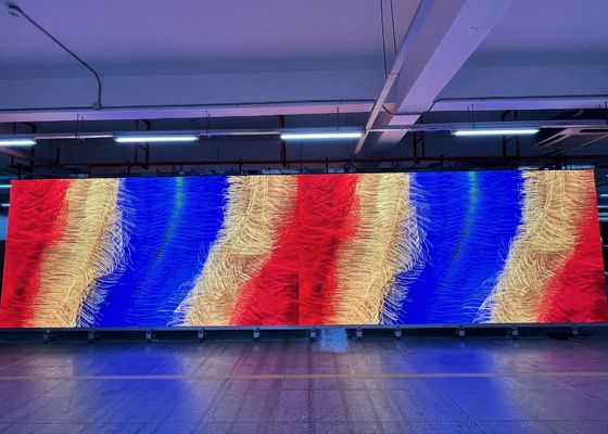 سعر جيد تثبيت ثابت صندوق حديدي LED جدار الفيديو HD P2.5 داخلي شاشة عرض LED SMD الانترنت