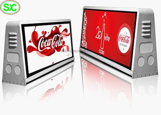 384*128 نقطة دقة الشاشة سيارات LED لوحة 2.5 مم حجم المساحة للشاشة المقاومة للطقس