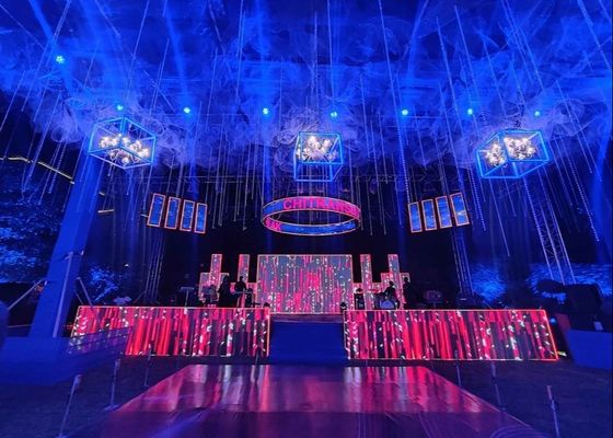 سعر جيد مضاد للماء HD خارجي P1.667 SMD وحدة شاشة LED كامل اللون 1/30 مسح نظام NOVA داخلي متصل