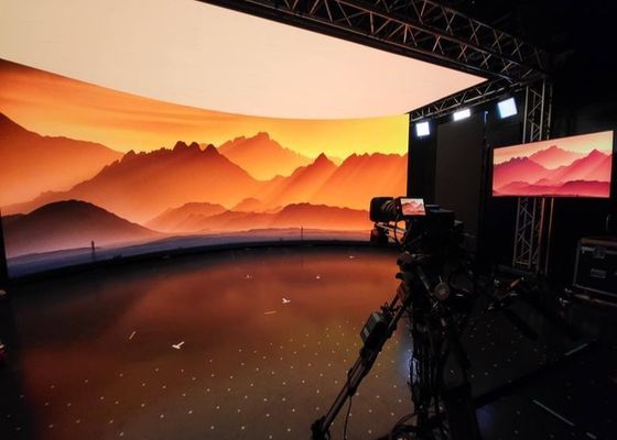 COB1.25 شاشة LED RGB ذات مسافة بيكسل لـ 600 * 337.5mm حجم الشاشة و 900w / m2-600w / m2 استهلاك الطاقة