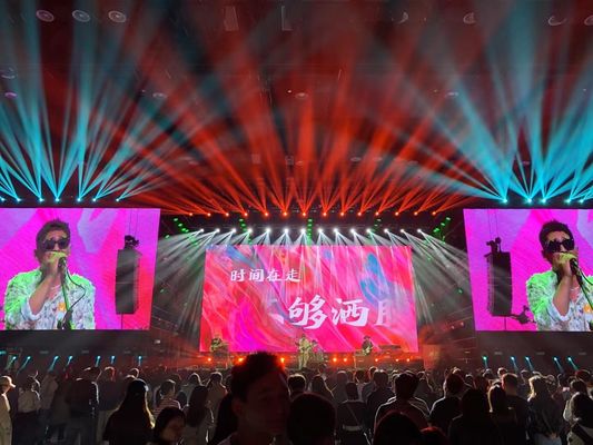 سعر جيد شاشة إعلانات LED مضادة للماء باللون الكامل في الهواء الطلق P3 1200 نيتس سطوع IP65 مخصص الانترنت