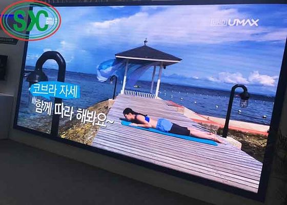سعر جيد شاشة ألومنيوم ذات لون كامل مع جهاز التحكم عن بعد الانترنت
