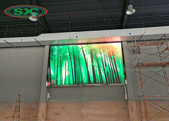 سعر جيد الشاشة LED بالألوان الكاملة الداخلية P5 SMD ، خزانة ديجيتال LED ، بحجم 640 مم × 640 مم الانترنت