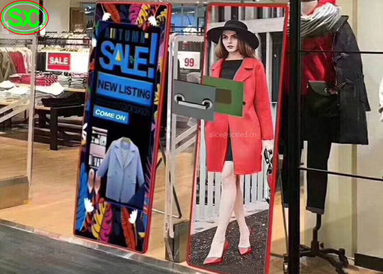 P3 المحمولة بقيادة مجلس الإعلان ، RGB SMD 2121 بقيادة مرآة ملصق