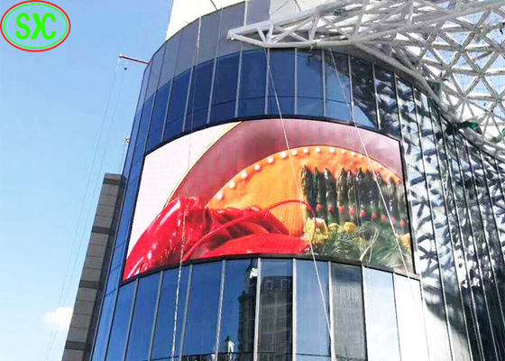 سعر جيد شاشة LED ملونة كاملة في الهواء الطلق عالية الوضوح للإعلان الانترنت