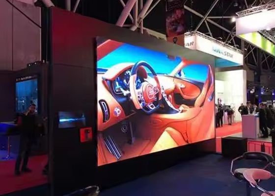 SMD2121 Lamps and Die-casting Aluminum Cabinet LED Rental Display for Customizable Features