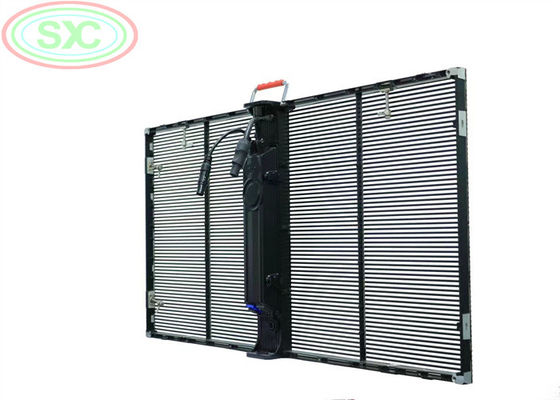 سعر جيد شاشات LED معلقة شاشة LED شفافة 1000 * 500MM ضوء قابل للتعديل الانترنت