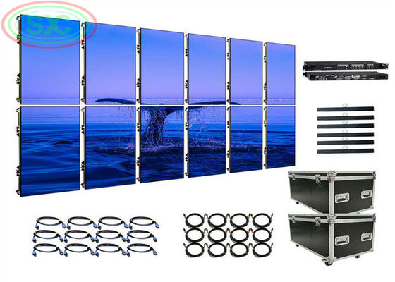 سعر جيد P4.81 لوحة LED 500*500mm أو 500*1000mm، SMD عالية الدقة LED الشاشة LED الجدار الانترنت