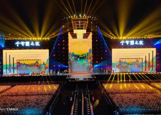 سعر جيد 4m X 3m النظام الكامل P2.6 P2.9 P3.91 P4.81 شاشة LED 500mmx500mm لوحة LED خلفية لون كامل شاشة LED داخلية خارجية الانترنت