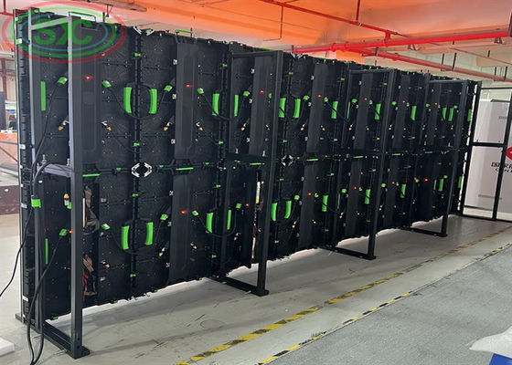 الشاشة المضادة للماء في الهواء الطلق كامل اللون P10 SMD ملعب كرة القدم محيط شاشة عرض LED