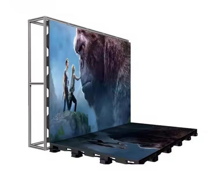 عالية السطوع Epistar شريحة LED أرضية الرقص 220 فولت مناسبة لمجموعة درجات الحرارة من -20 ° C إلى 60 ° C