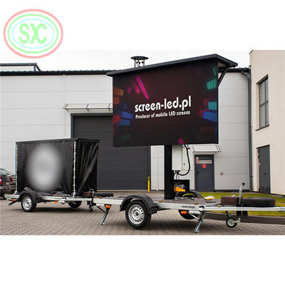 سعر جيد 60 هرتز معدل الإطار P5 شاحنة متنقلة شاشة عرض LED 5000-8000 نيتس سطوع للإنتاج اسم الانترنت