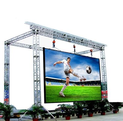 معدل تحديث عالي خزانات رقيقة للغاية 1 قطعة وحدة Qty شاشة عالية الوضوح P4.81