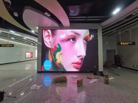 سعر جيد الشاشة الخارجي P2.5 RGB LED المسبوكة من الألومنيوم للإيجار والتعليق مع مربع 480mm X480mm الانترنت