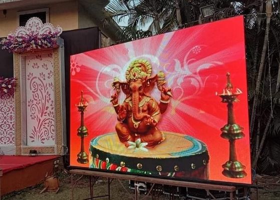سعر جيد شاشة LED RGB بمسافة بكسل 5 مم مع لون عرض RGB وشهادة CE/CB/FCC/ISO/RHSO الانترنت