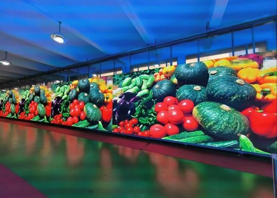 900 واط/م2-600 واط/م2 استهلاك الطاقة COB RGB شاشة LED للصور المذهلة شاشة درجة حرارة التشغيل -12/50