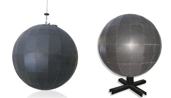 سعر جيد مركز التسوق والأحداث الكرة شاشة LED مع طريقة صيانة الخدمة الخلفية الجهد DC5V سهل التشغيل الانترنت