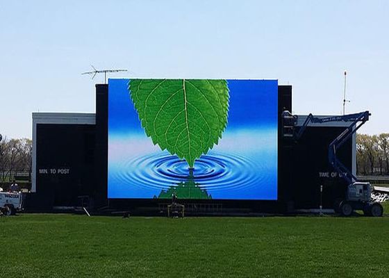 سعر جيد استئجار شاشة LED الإعلانية شاشة خارجية مقاومة للماء شاشة ملونة كاملة استخدام الفيديو الانترنت