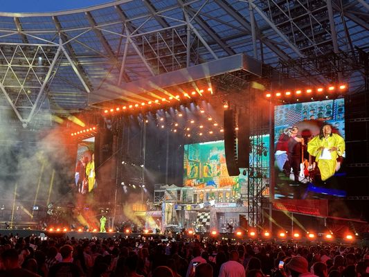 SCXK-RGB شاشة LED الإعلانية شاشات LED مع زاوية عرض 120 ° / 60 ° وحجم قابل للتخصيص