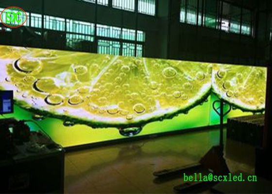 256x256mm حجم الوحدة لون كامل شاشة LED P16 في الهواء الطلق للتأجير