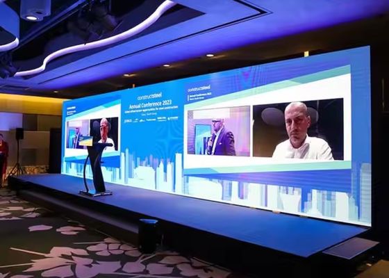 سعر جيد شاشة استئجار في الهواء الطلق مقاومة للماء الإعلانات التجارية الرقمية 640 * 640MM شاشة LED P4 الانترنت