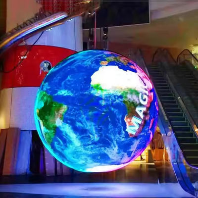 طريقة صيانة الخدمة الأمامية وشاشة LED على شكل كرة معتمدة من قبل CE للتطبيقات متعددة الاستخدامات