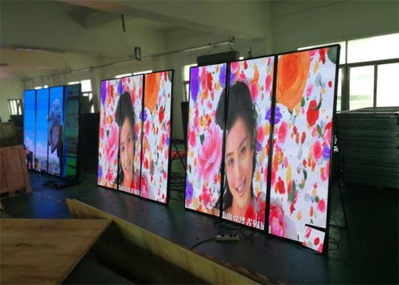 سعر جيد شاشة LED مضادة للماء بألوان كاملة P3.91 SMD1921 شاشة LED من الألومنيوم المصبوب الانترنت