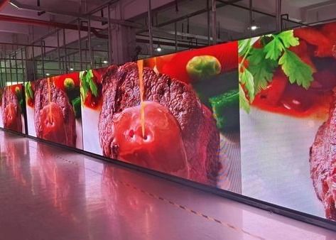 سعر جيد 16.7 مليون لون و 8000K±500 درجة حرارة لون قابلة للتعديل شاشات LED للمسرح للمظاهر الخارجية الانترنت