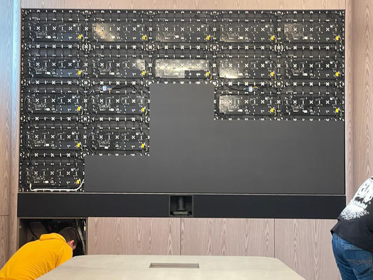 داخلية كاملة لون المسرح الخلفية P4 LED الفيديو لوحة الحائط شاشة العرض