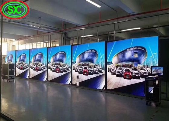 سعر جيد P2 الصب الصبغ الألومنيوم SMD الداخلي Full Color HD LED Display عالية الدقة 256*128mm Module متصل