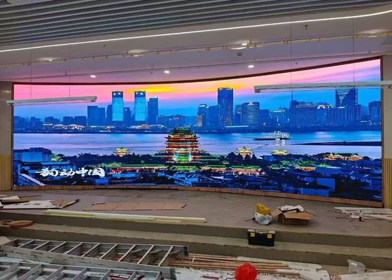 سعر جيد شاشة العرض COB P1.25 داخلية استئجار المطبخ المسالك الألومنيوم شاشة العرض LED عالية الوضوح الانترنت