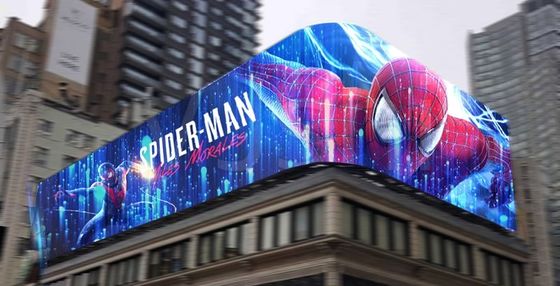 تعريف الإعلانات الخارجية تعريف لوحة إعلانات LED مع 5500 سطوع و AC 110/220V الجهد المدخل