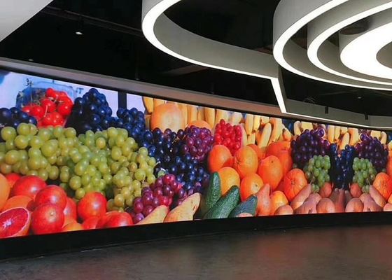 سعر جيد الإعلانات الداخلية الرقمية الداخلية شاشة عرض LED مع 3 و Nationstar SMD 2121 حزمة الانترنت