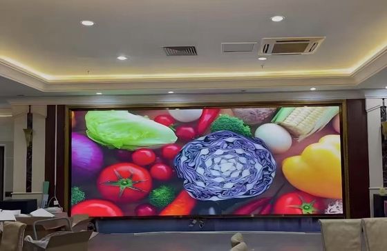 سعر جيد شاشة LED ملونة كاملة داخلية SMD P3 مع تكوين 3mm Pixel و 111111 Pixels / m2 للصور الواضحة والنشطة الانترنت