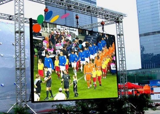 438Watt/m2 متوسط الاستهلاك شاشة عرض استئجار مع مواد خزانة الألومنيوم المصبوب