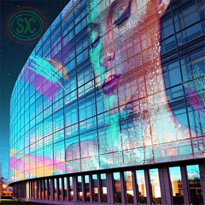 6.2kg وزن الخزانة شاشة LED شفافة لمتطلبات العملاء