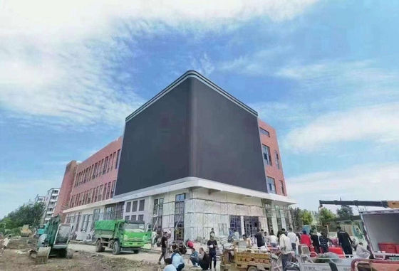 SCX LED تثبيت ثابت عرض فيديو إعلاني كبير الحائط P6 شاشة LED في الهواء الطلق كامل اللون شاشة فيديو LED