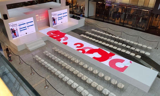 ملصق العميل نعم كرة الديسكو أرضية الرقص للرقص معدل التحديث 3840 هرتز/ثانية