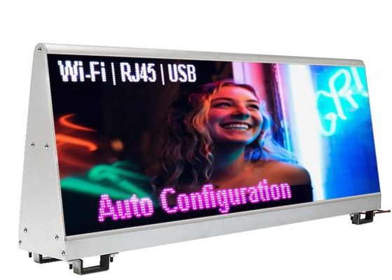 سعر جيد عرض إشارة LED لسيارات 5mm Pitch Size مع 96 * 32 Cm Size و DC 5V Voltage الانترنت