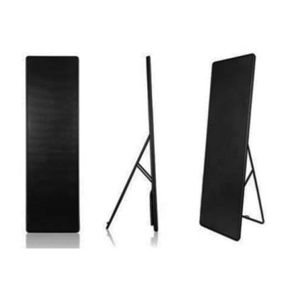 شاشة ملصقات LED بتكوين ألوان 1R1G1B مع دقة وحدة 128*64 وحجم وحدة 320x160 مم