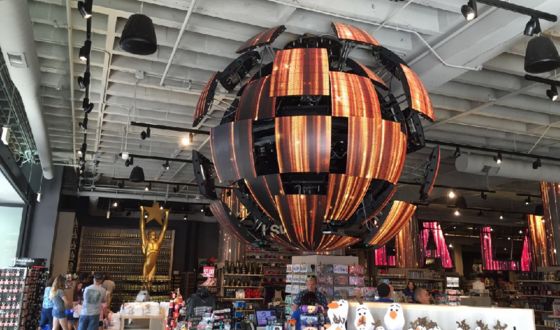 IP43 الشاشة المضادة للماء الكروية LED مع وظيفة عرض الفيديو وشهادة FCC