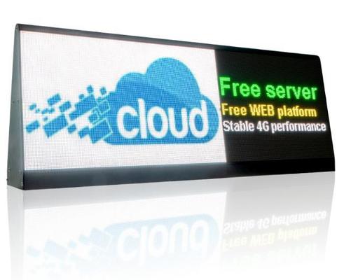 شاشة إشارة LED للسيارات ذات الجهد المتردد 5 فولت مع تكوينات 1R1G1B وذروة شاشة 192 * 64 نقطة