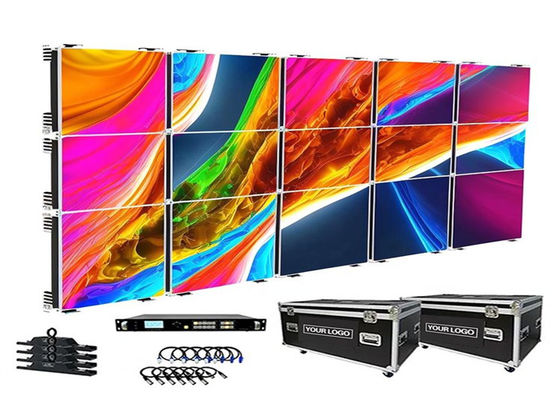 سعر جيد نظام التحكم NOVASTAR شاشة LED داخلية ملونة كاملة سطوع عالي مساحة بكسل 3 مم للإعلانات والرياضة والفعاليات الانترنت