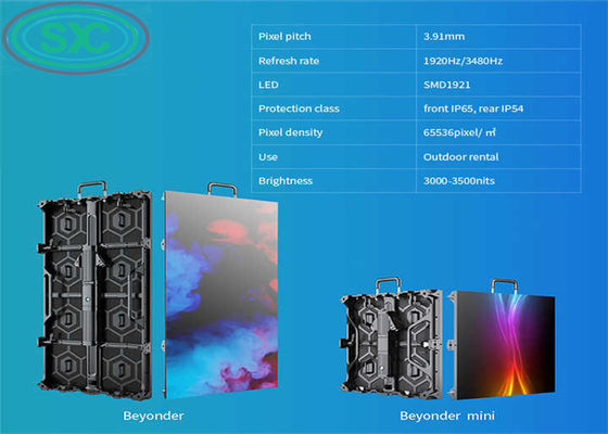 سعر جيد عرض LED للإيجار P3.91 مع نظام التحكم عن بعد وحلول خدمة ما بعد البيع السريعة 3m-50m أفضل مسافة عرض الانترنت