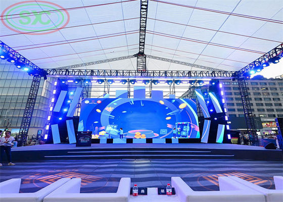 سعر جيد شاشة LED للاستئجار مع 4 ملم مساحة البكسل والإضاءة العالية مثالية للأحداث الداخلية والتطبيقات الإعلانية الانترنت