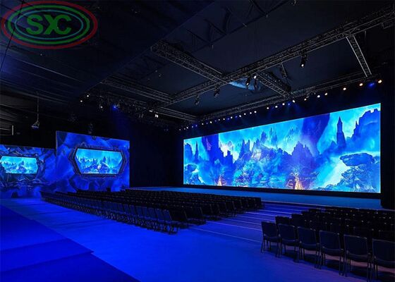 سعر جيد شاشة LED للإيجار داخلية P3.91 Pixel Pitch 3in1 SMD 2121 وحدة LED مع نظام التحكم عن بعد لتطبيقات المعرض الانترنت