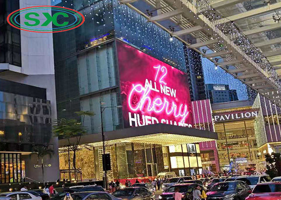 سعر جيد HD P3.91 شاشات العرض LED الخارجية الكبيرة SMD 3-IN-1 مثبتة في مول التسوق الانترنت