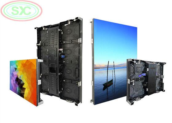 سعر جيد شاشة LED للإيجار بحجم وحداتي 256 × 128 مليمتر وذات دقة 64 × 32 نقطة تقدم صورًا لشركات الإعلان الانترنت
