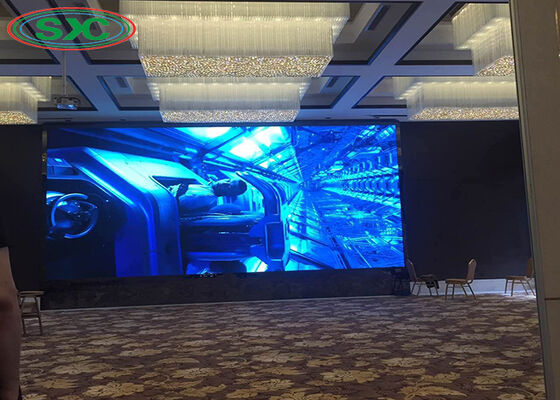 سعر جيد شاشة LED داخلية كاملة الألوان p3 تصميم استهلاك الطاقة مع تبديد ممتاز للحرارة وتشغيل منخفض الضوضاء للبيئات الداخلية الانترنت