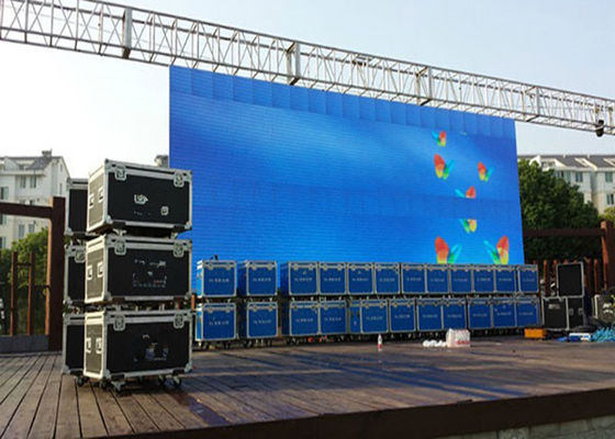 سعر جيد شاشات إعلانات رقمية كبيرة للسينما الخارجية P10 4x5m LED Billboards Price الانترنت